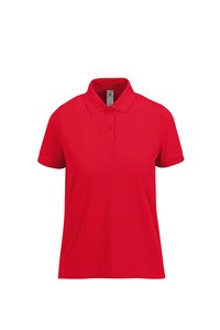 B&C CGPW461 - MY POLO 180 Ladies' short sleeves Red