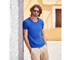 Fruit of the Loom SC154 - Mens v-neck t-shirt