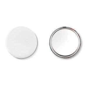 GiftRetail MO9335 - MIRROR Mirror button metal