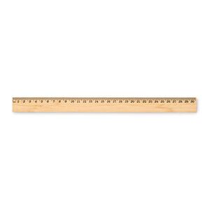 GiftRetail MO6725 - BARIS Ruler in bamboo 30 cm