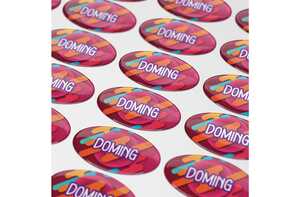 TopPoint LT99129 - Doming Oval 50x25 mm