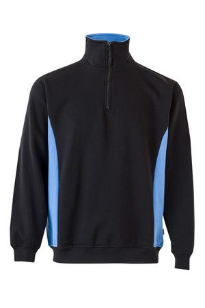 Velilla 105704 - TWO-TONE QUARTERZIP SWEATSHIRT