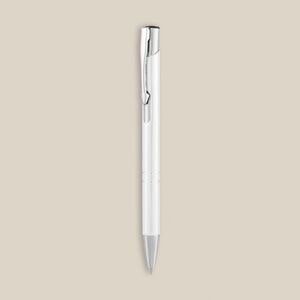 EgotierPro 29077RE - Recycled Aluminum Pen with Metallic Rings STRIPE