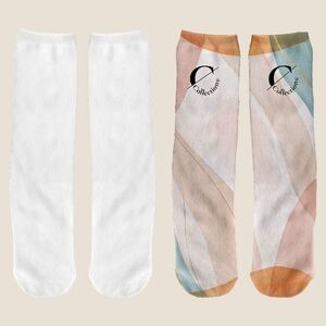 EgotierPro 50629 - Long Polyester Socks with Sublimation Finish FIT