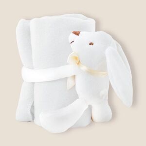 EgotierPro 52060 - Soft Teddy Childrens Blanket 100x75cm BOWY